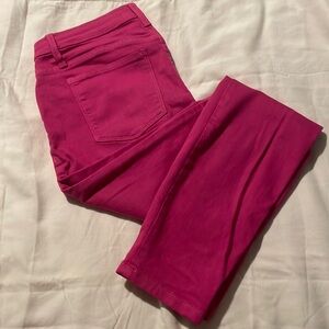 Pink Lakeview Denim Stretch Pants Jeans Jeggings Size 27 ankle
